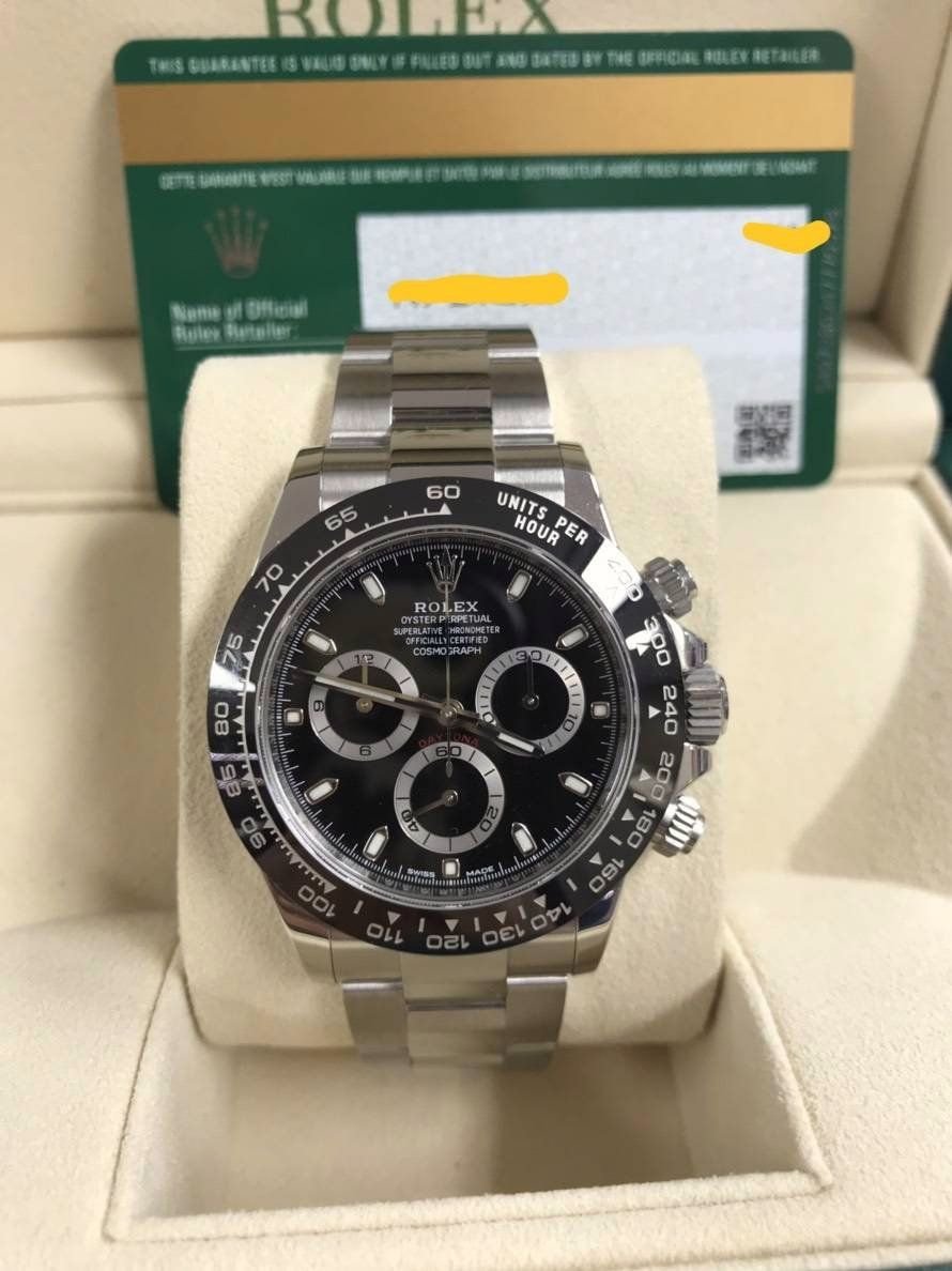 【已交流】ROLEX 勞力士 116500 Daytona 黑熊貓