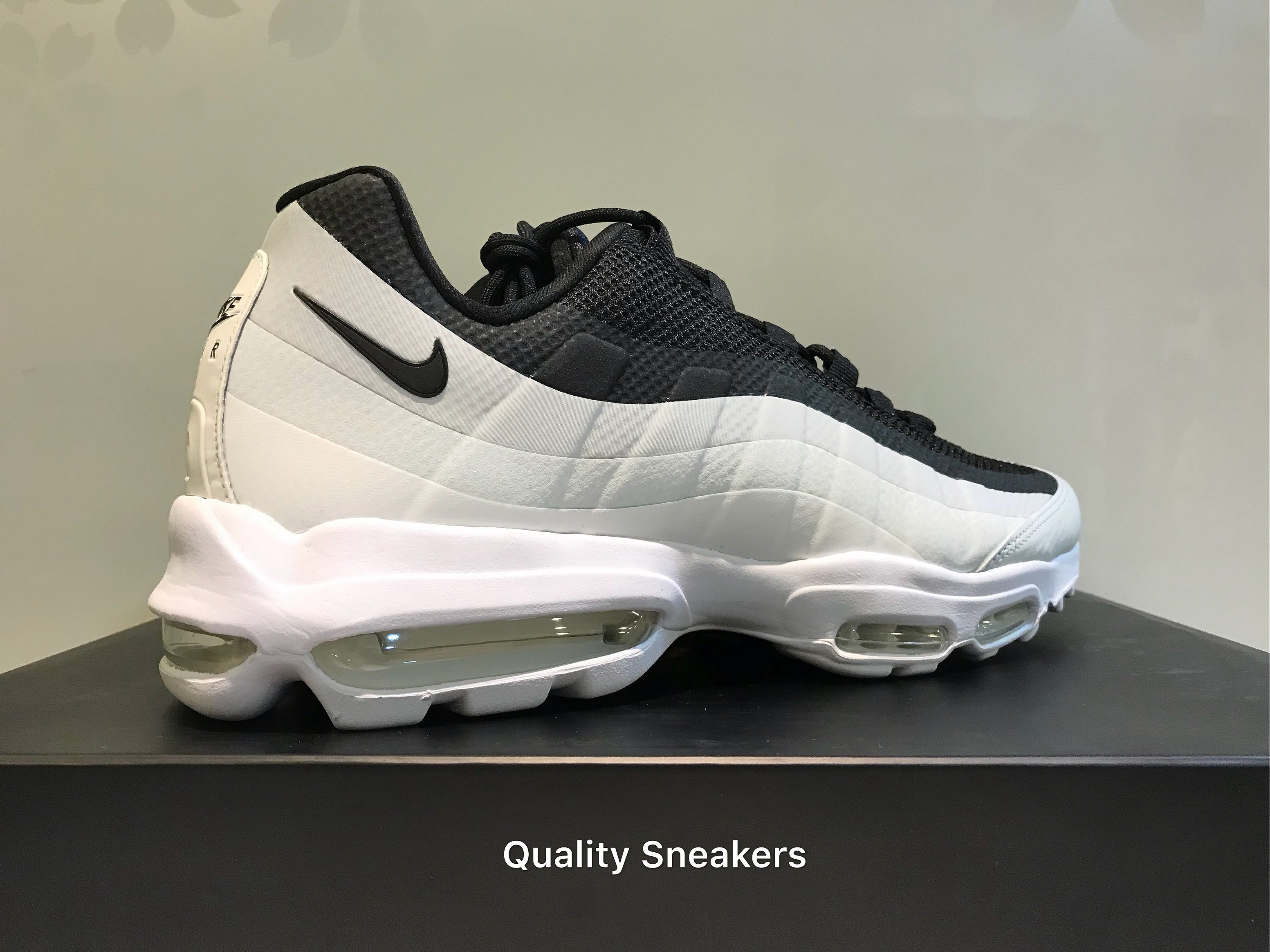 現貨- Nike Air Max 95 Ultra 黑白殺人鯨857910-009 | Yahoo奇摩拍賣