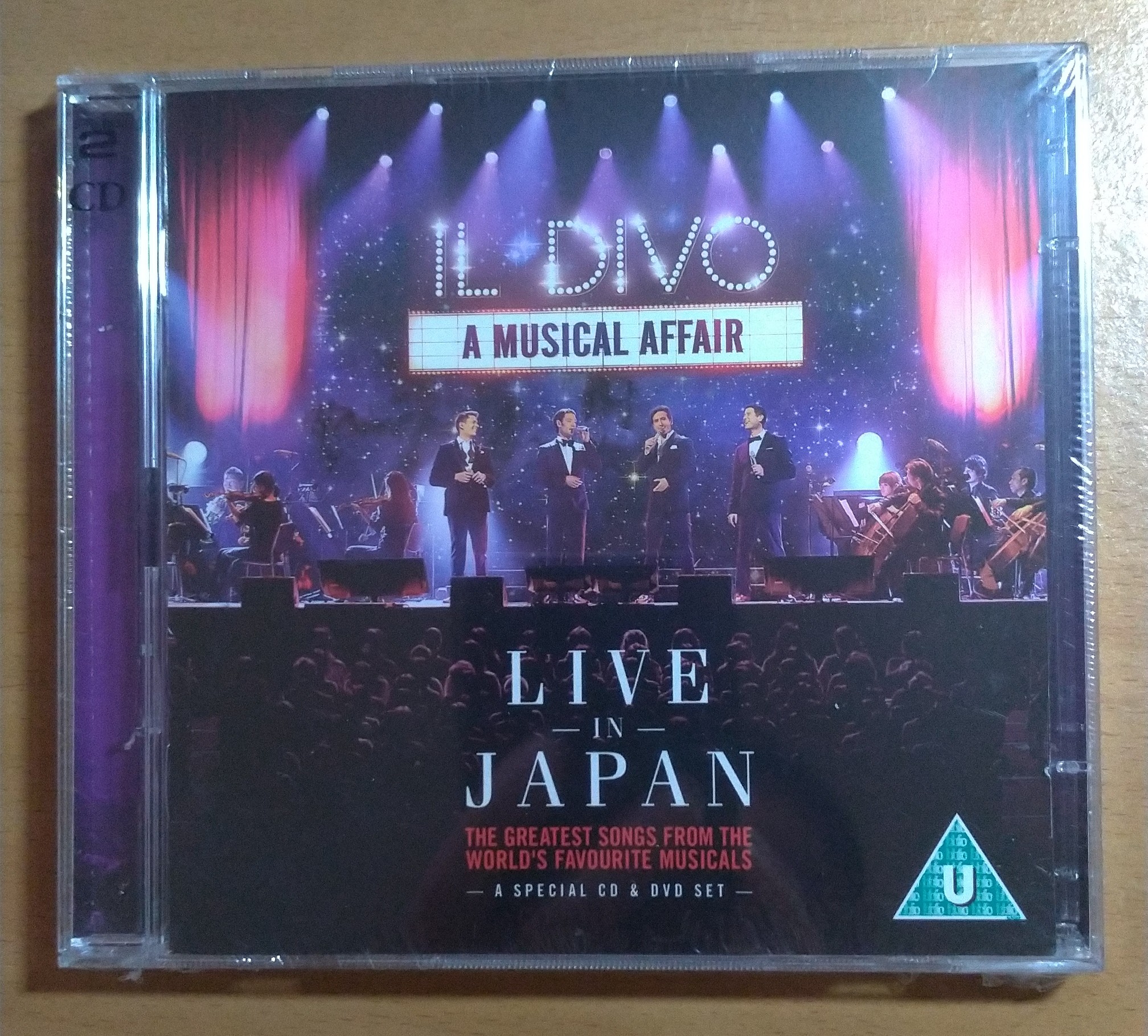 CD+DVD【歐版/新品】《Il Divo / A Musical Affair: Live in Japan》2014