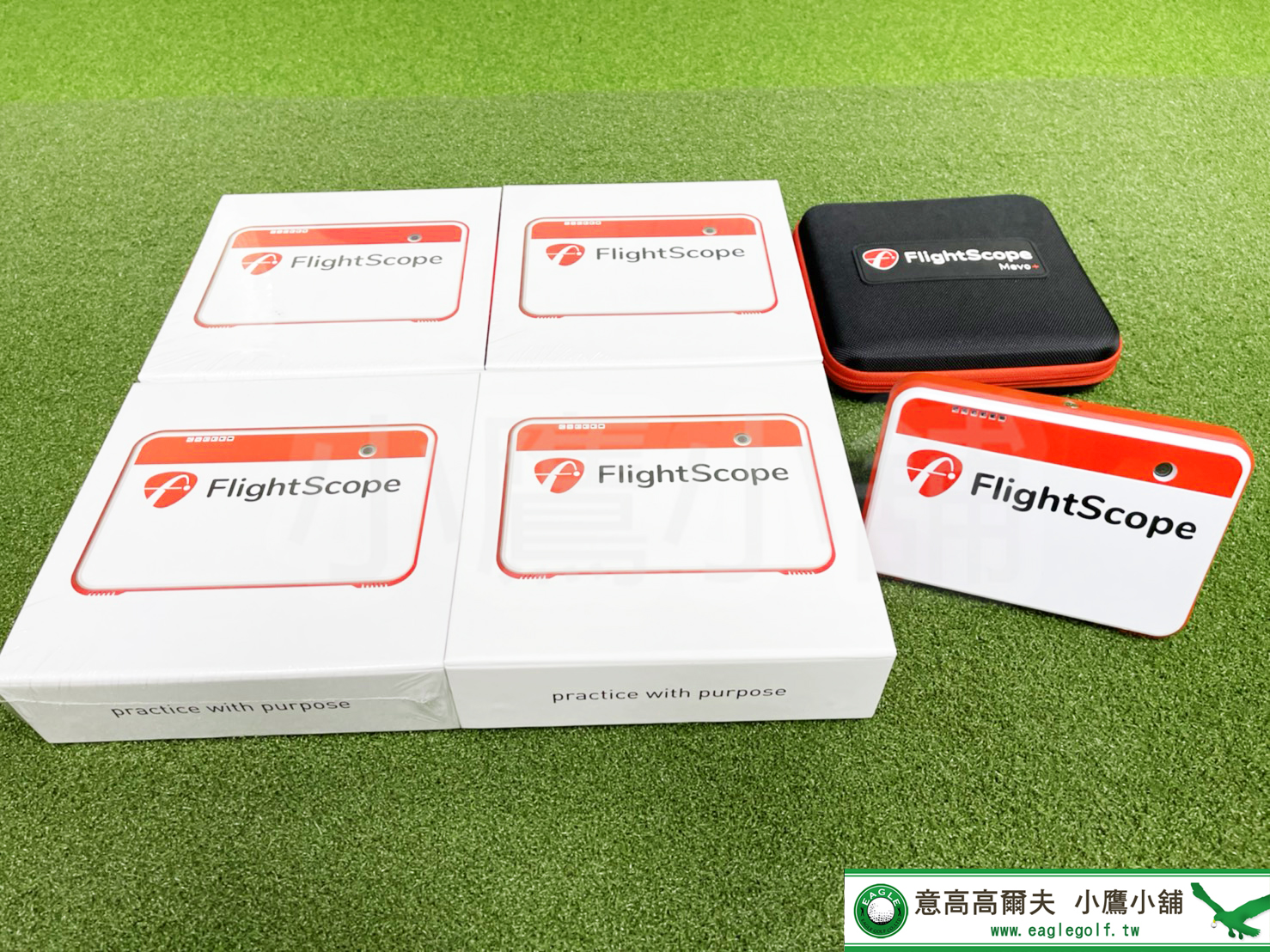 預訂優惠[小鷹小舖] FlightScope mevo+ Launch Monitor 彈道追蹤器開放