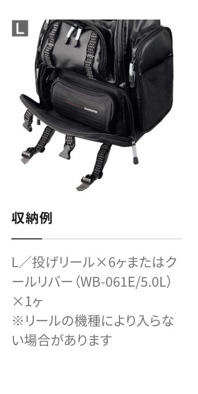 Shimano DP-072K System Bag XT L Size for fishing