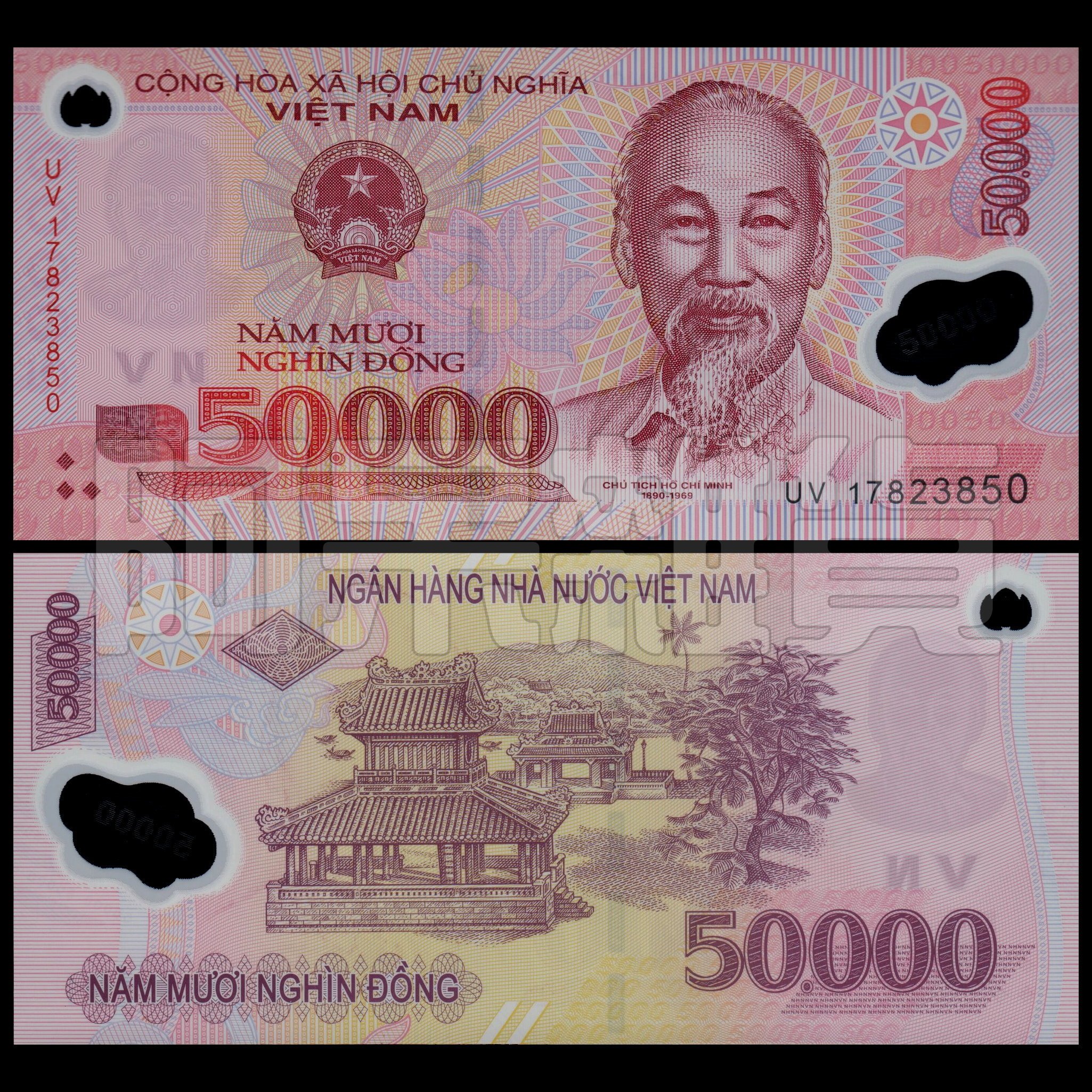 越南1991年版5000盾_苏联