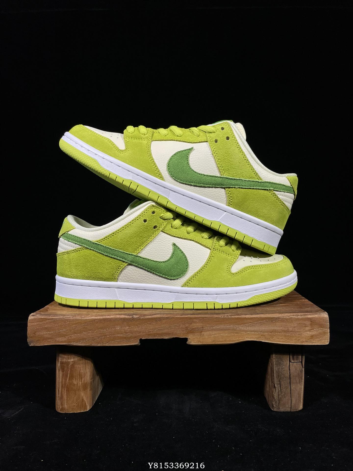 Nike SB Dunk Low Green Apple 青蘋果綠清新時尚耐磨運動籃球鞋DM0807