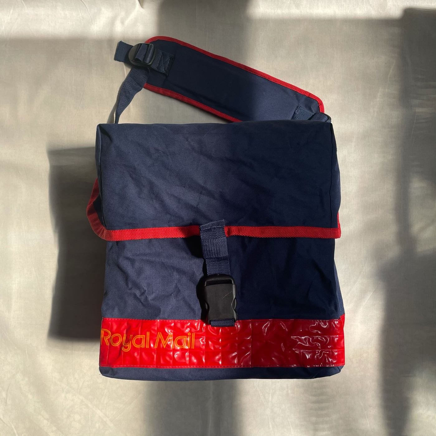 英國製造British Royal Mail messenger Bag 英國皇家郵政郵差包古著