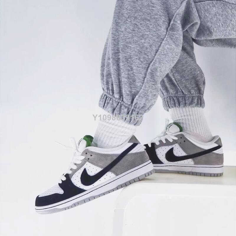 代購】Nike SB Dunk Low “Chlorophyll”黑灰葉綠素防滑低幫休閒滑板鞋