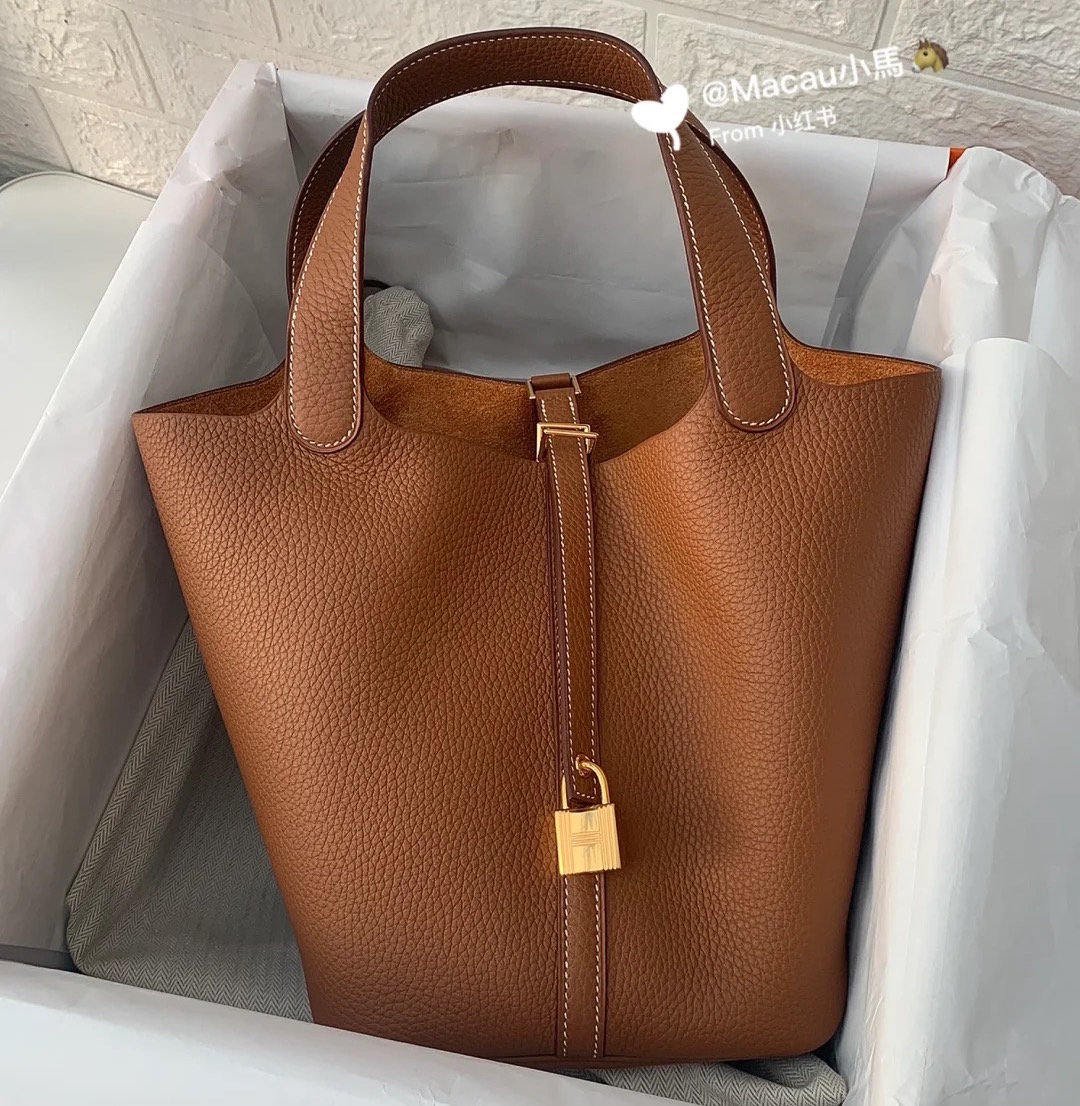 We love Hermes - Picotin 22 /18 ETAIN/PHW/TC/STAMP C SIZE 22/ SIZE 18 /  SOLD