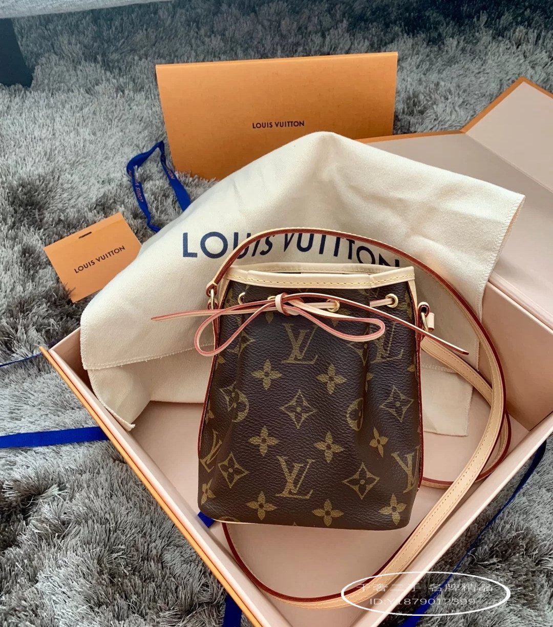 千奢二手正品 LV Nano Noe Monogram mini 水桶包 M41346 LV女包 LV包包 現貨