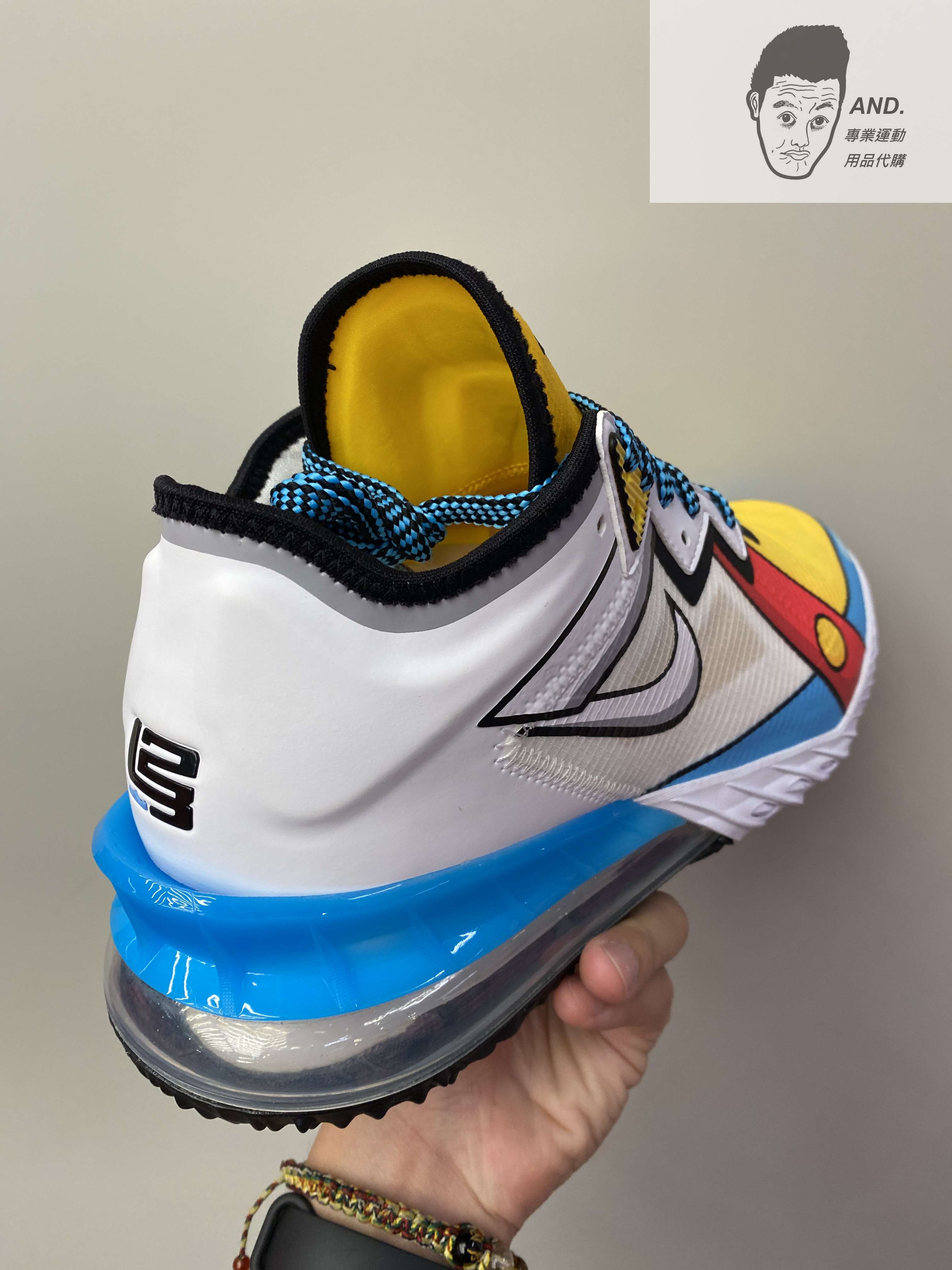 AND.】NIKE LEBRON 18 XVIII LOW 卡通塗鴉二次元籃球鞋男款CV7564-104