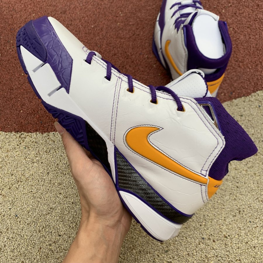 Nike Kobe 1 Protro ZK1 白紫黃鉤科比一代籃球鞋男鞋AQ2728-101