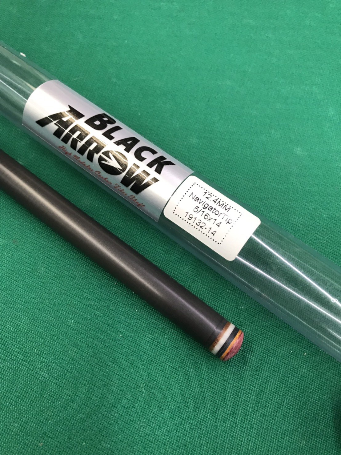 全新Black Arrow 14牙黑前節12.4mm (另有現貨18牙.10牙.MEZZ木牙