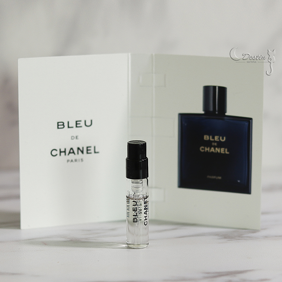 CHANEL 香奈兒藍色蔚藍男性香精Bleu De Chanel 1.5ml 可噴式試管香水