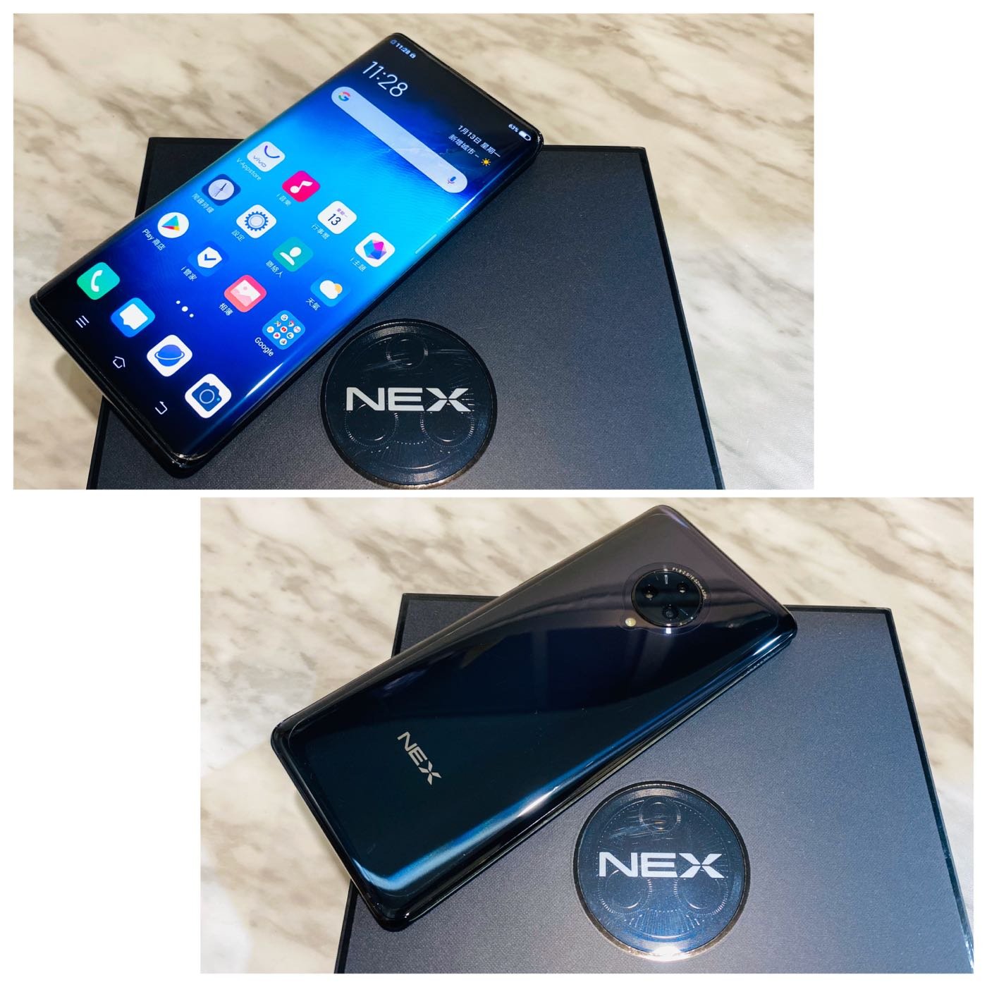 🔮二手機 台灣版 vivo NEX 3 功能強大 （雙卡雙待 6.89吋 8GB 256GB )