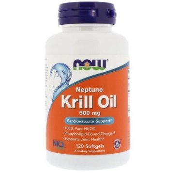 ✿大地✿Now 南極深海磷蝦油 500mg Krill Oil (120顆/瓶) 客訂空運服務