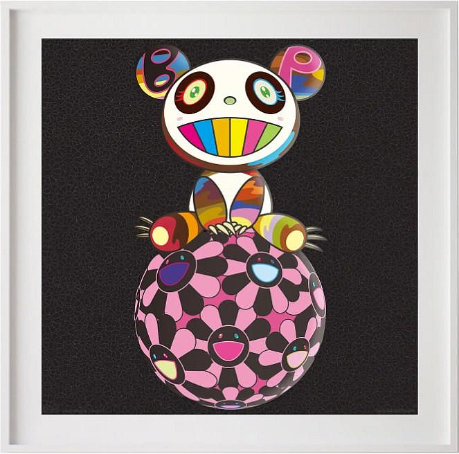 【現貨拍賣唯一】BLACKPINK x 村上隆  Takashi Murakami Pandakashi Print  太陽花 聯名限定 1000 版畫