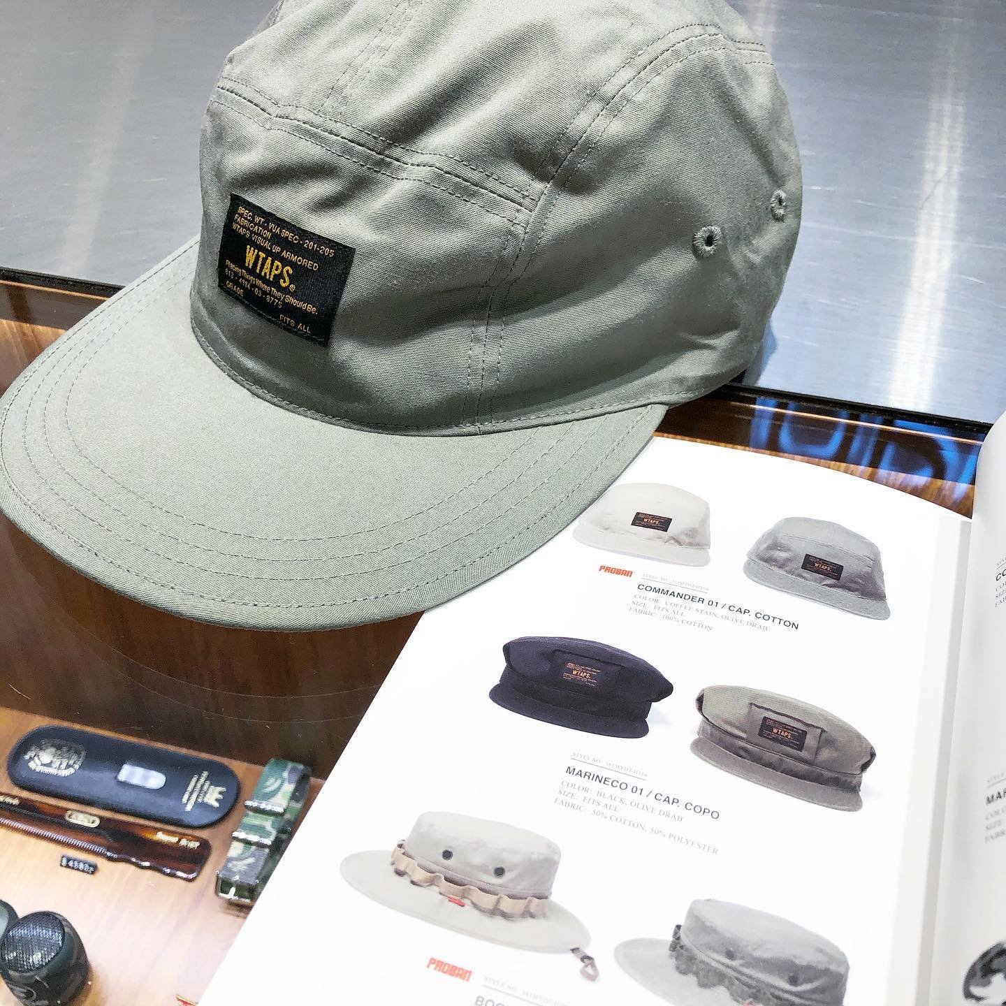 希望商店】 WTAPS COMMANDER 01 CAP 16SS 經典五分割黑標帽| Yahoo奇摩拍賣