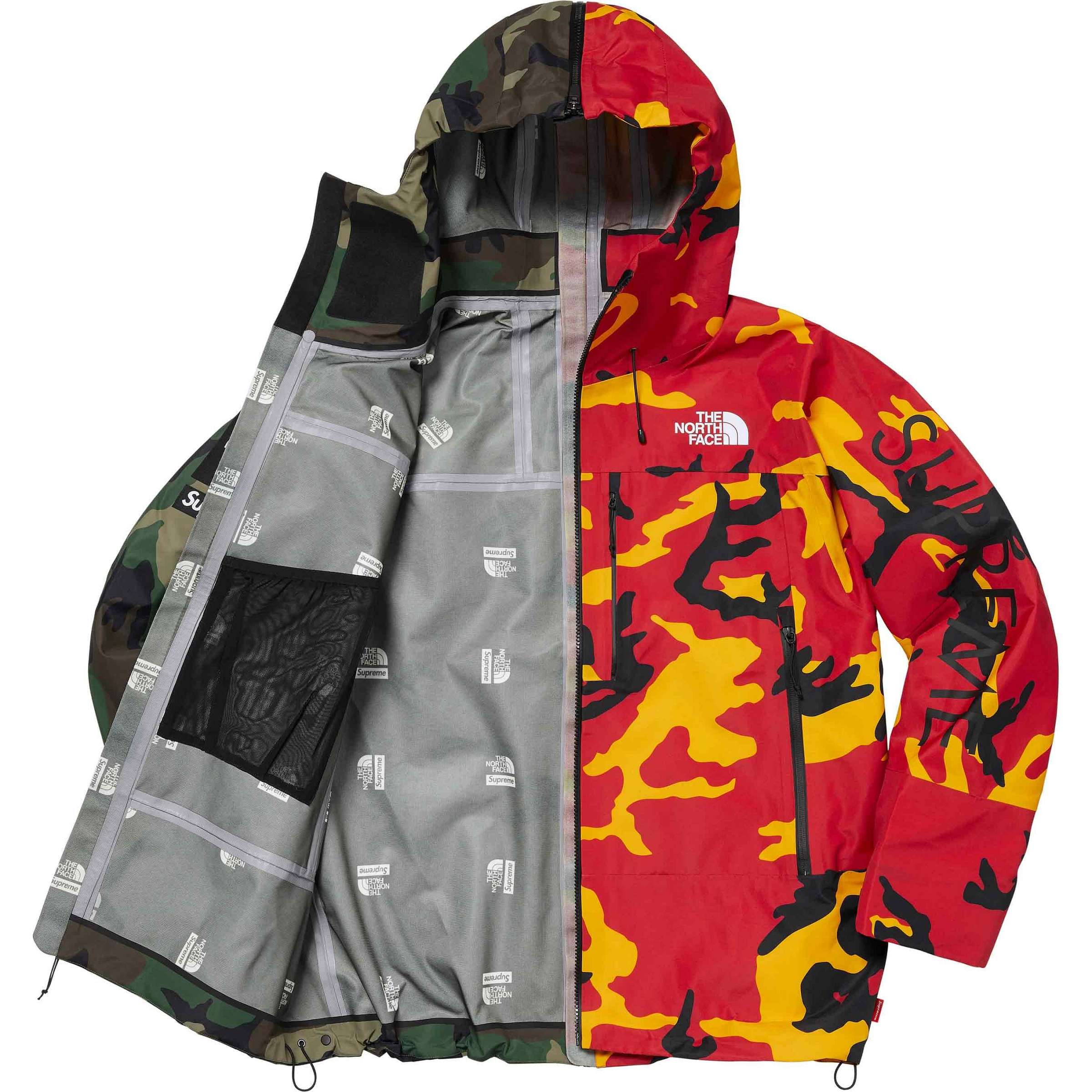 紐約范特西】預購SUPREME SS24 TNF SPLIT TAPED SEAM SHELL JACKET