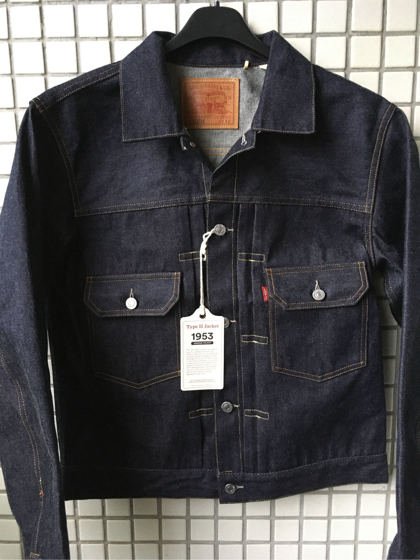 現貨】全新日製Levi's Vintage Clothing LVC 507XX TypeII Jacket 二代