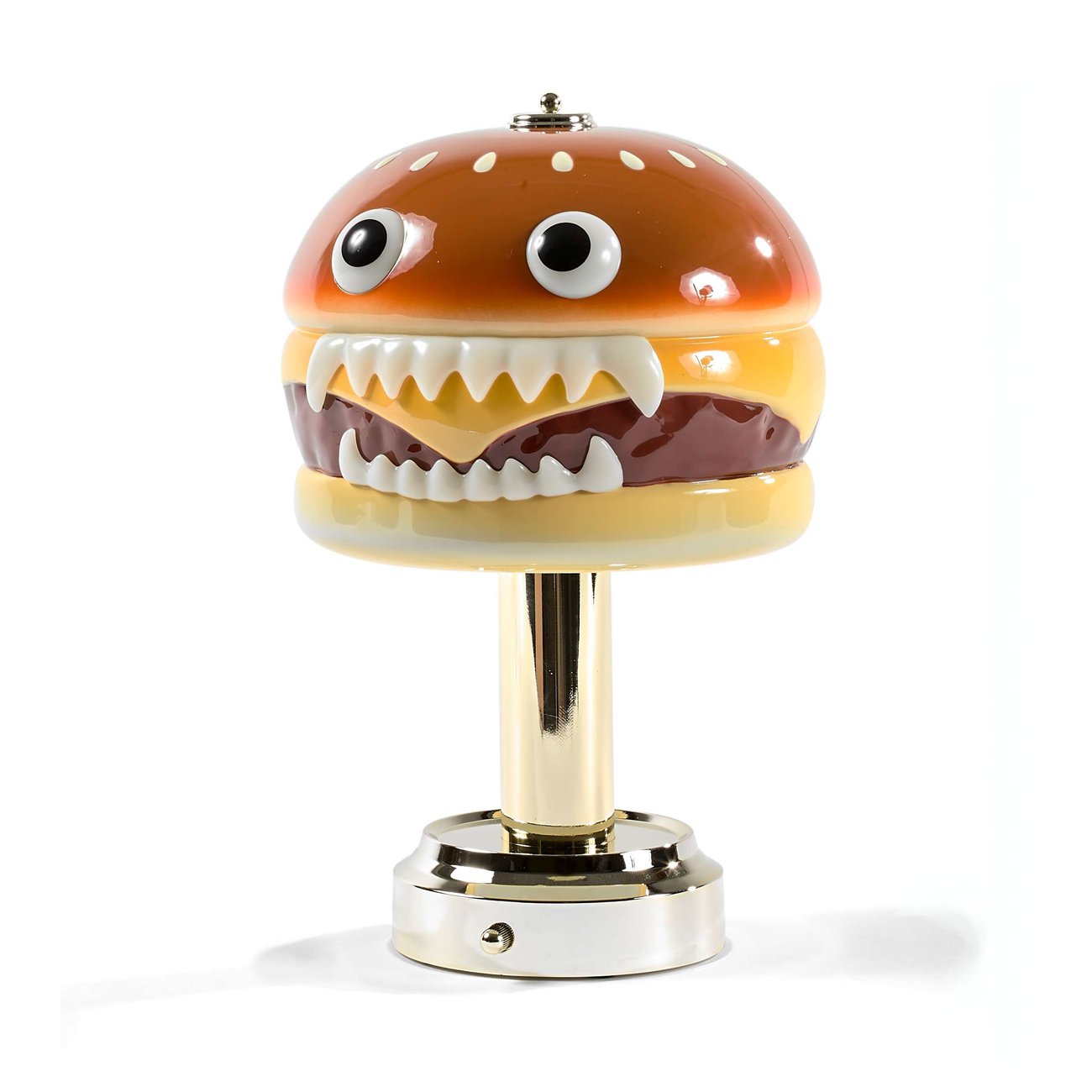 希望商店】UNDERCOVER x MEDICOM TOY HAMBURGER LAMP 21AW 經典漢堡燈