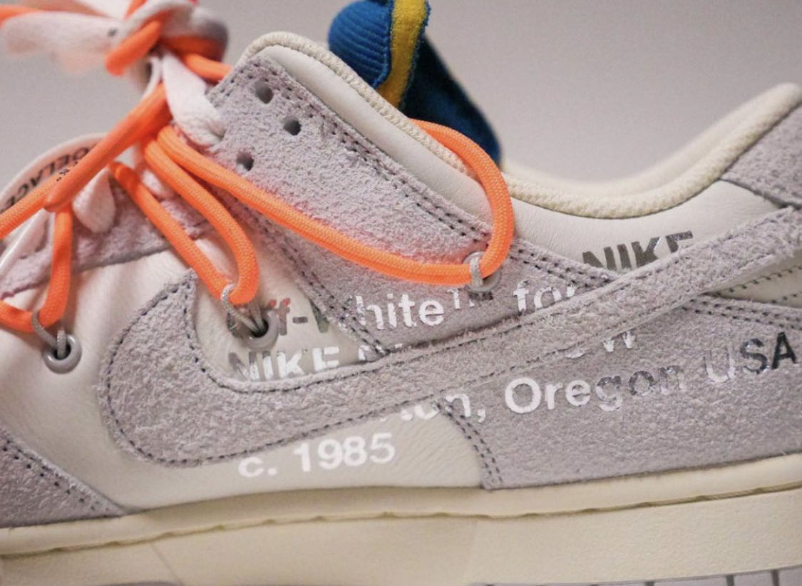 S.M.P】Off-White x Nike Dunk Low The50 灰白NO.19 DJ0950-119