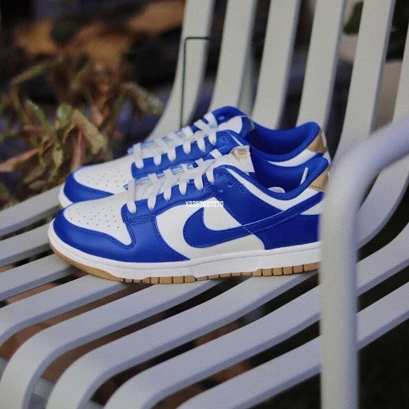 Nike Dunk Low Royal Blue Gold FB7173-141