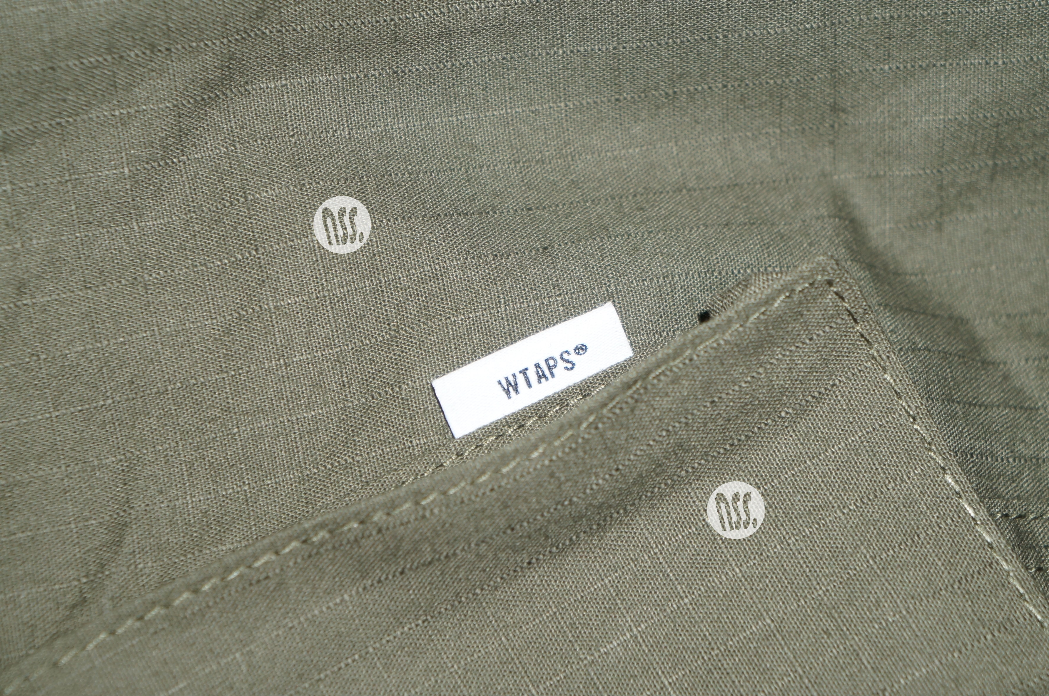 NSS』 WTAPS 20 MODULAR LS COTTON RIPSTOP 十袋口袋襯衫黑綠M | Yahoo