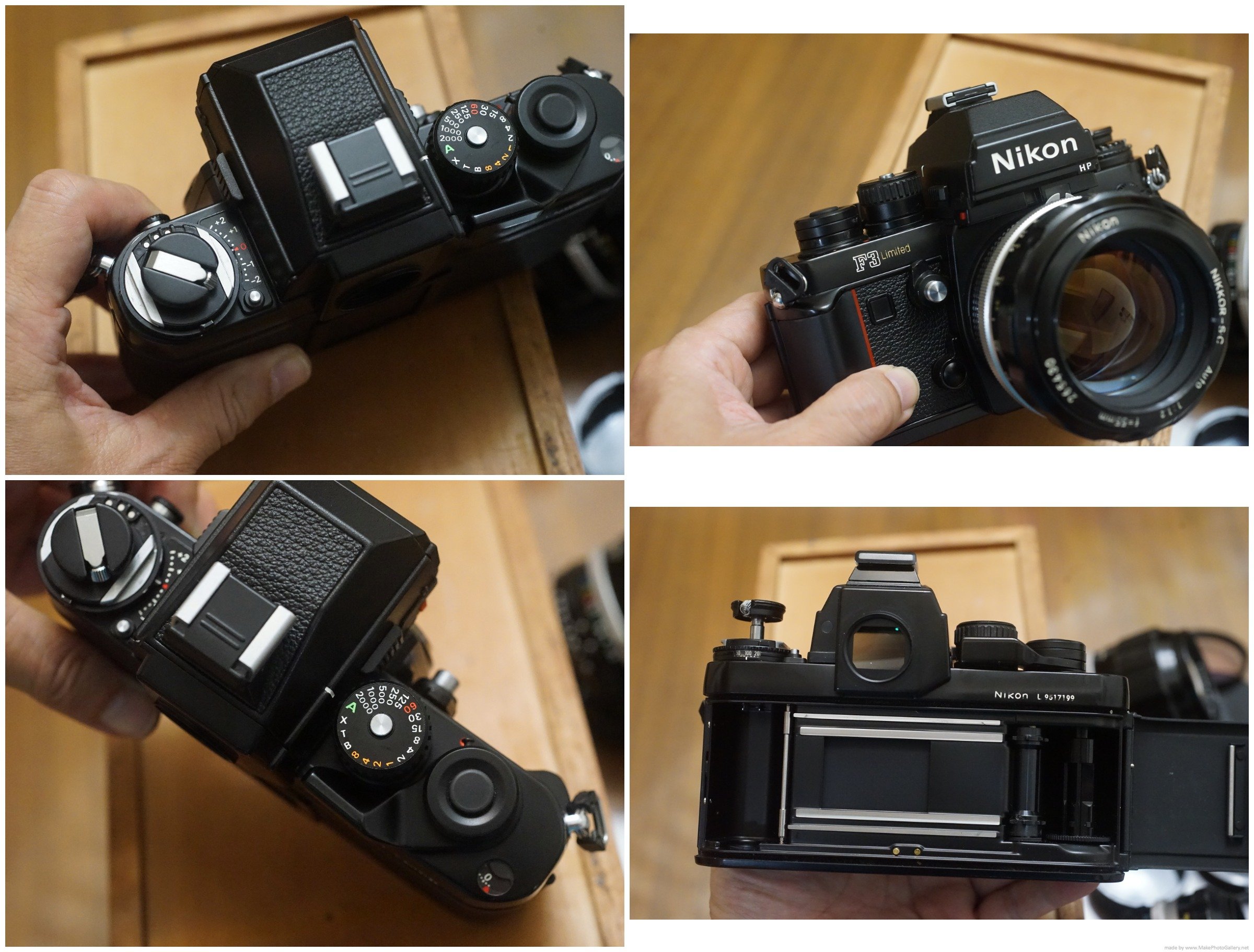 售】Nikon F3 Limited 機皇限量版9成極新機DE-3 DW-3 F1 F2 F4 Fm2