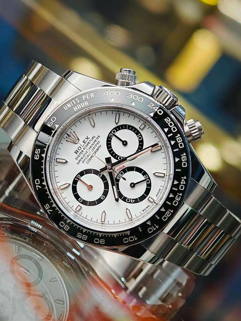 Rolex勞力士2024年 Daytona 最新白熊貓 126500LN