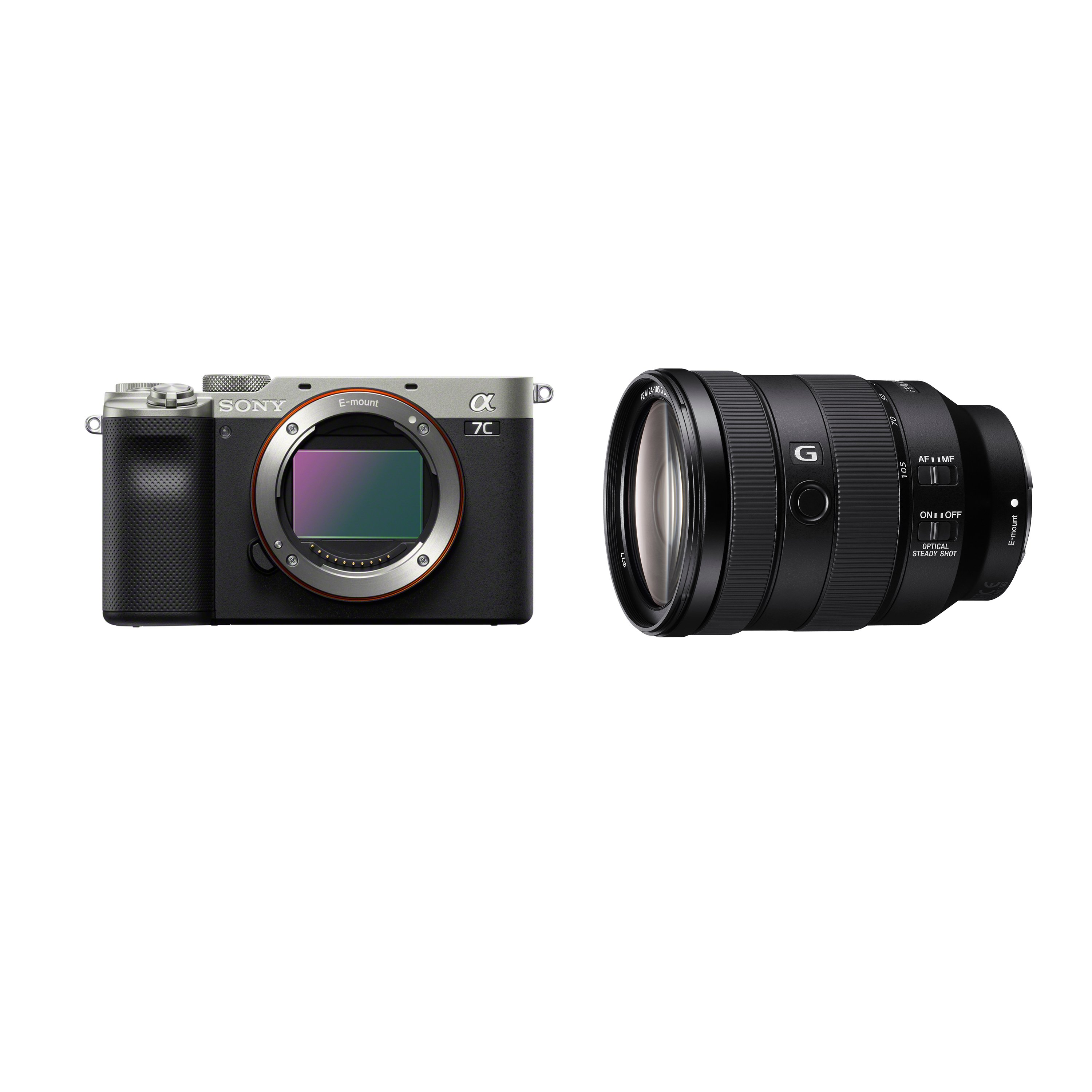 SONY a7C 標準旅行組合〔含ILCE-7C銀色單機身+SEL24105G〕全片幅微單眼