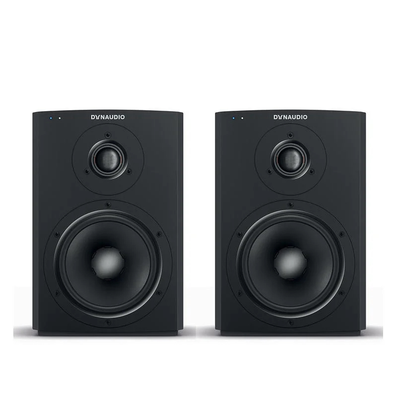 Dynaudio Xeo 2 有線 + 藍牙 書架型喇叭，一對（霧黑）- NEW