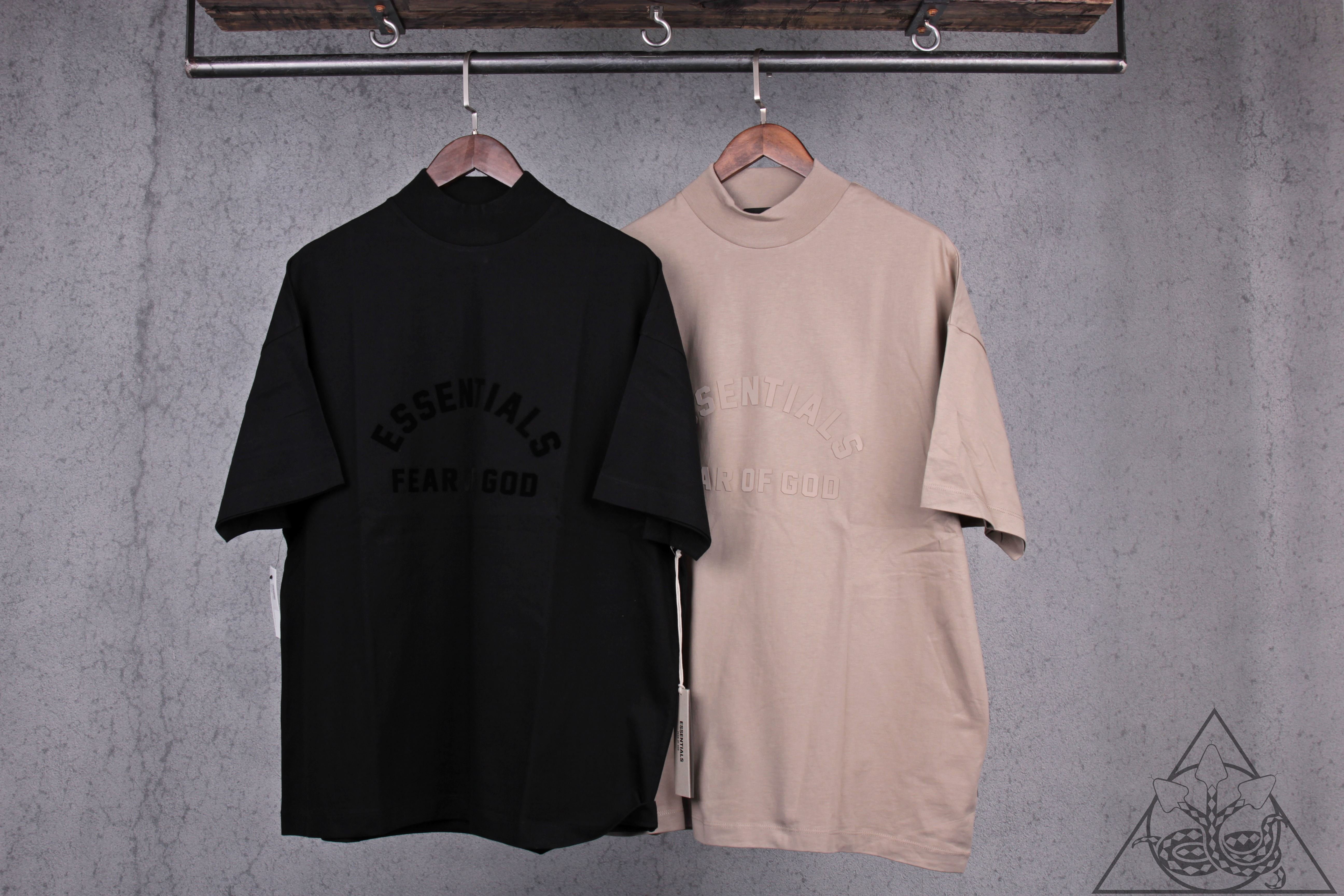 HYDRA】Fear of God Essentials Black Bonded Tee 字體短T【FOG43