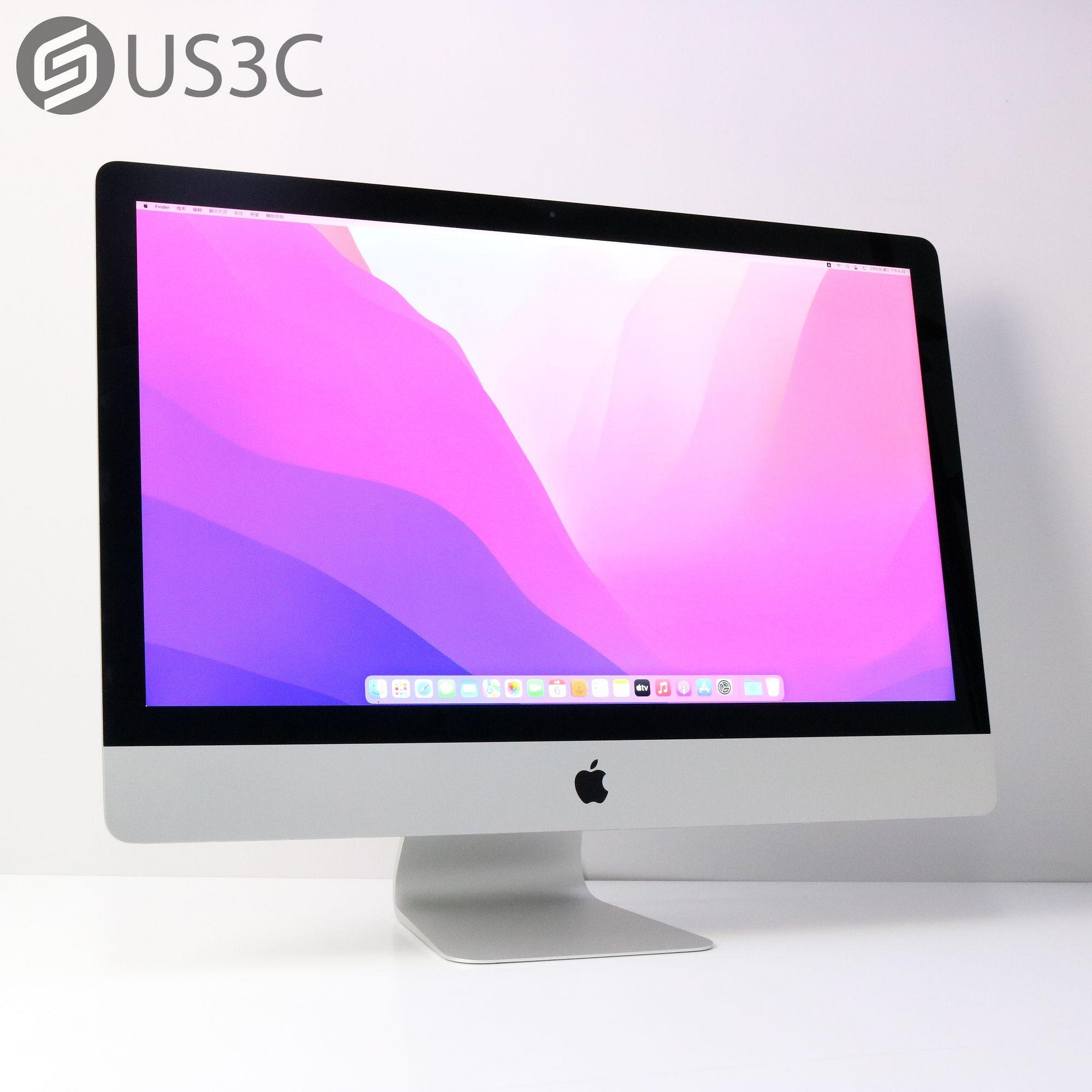 【US3C-小南門店】2020公司貨 客製機 Apple iMac 5K 27吋 i7 3.8G 64G 512G Pro 5500 UCare延長保固6個月