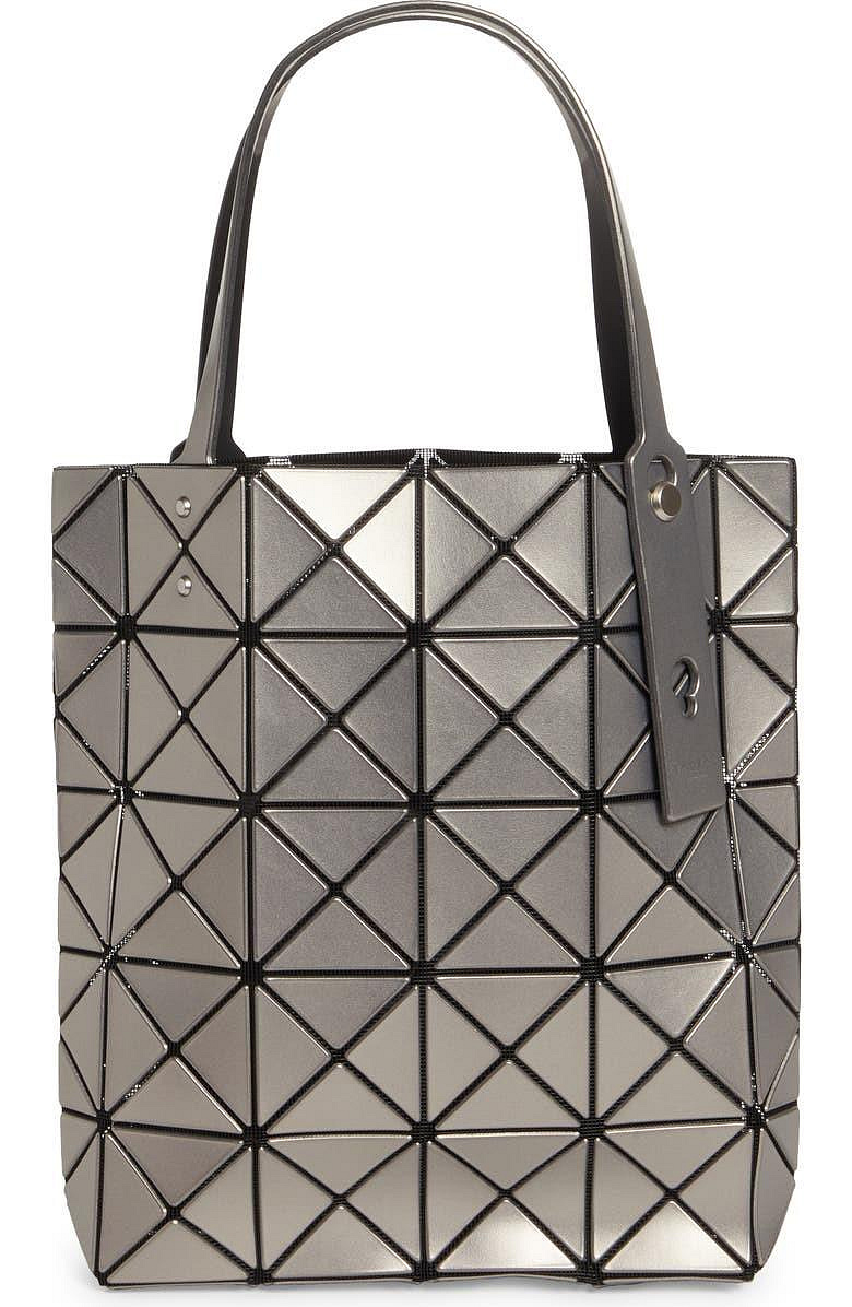 折扣預購】24春夏正品Bao Bao Issey Miyake Lucent Boxy Tote Bag銀色