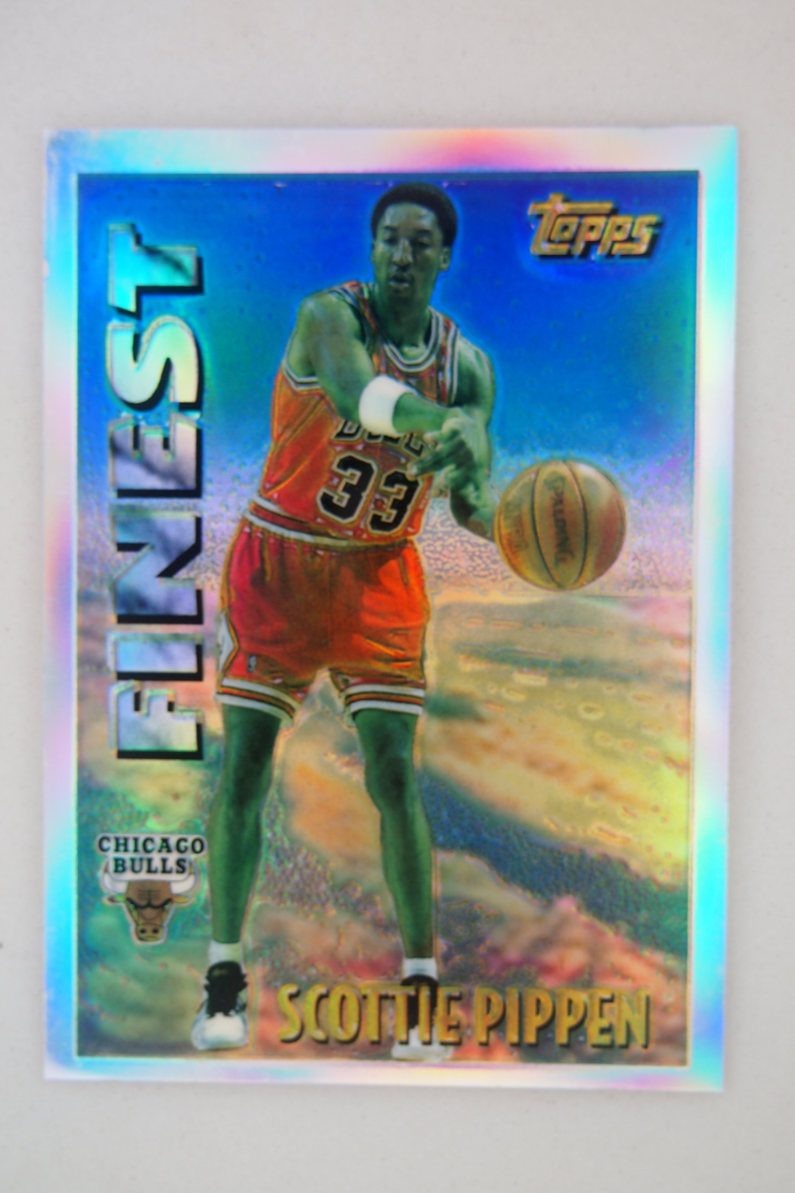 1995-96 Topps Mystery Finest Refractors #M20 Scottie Pippen | Yahoo奇摩拍賣