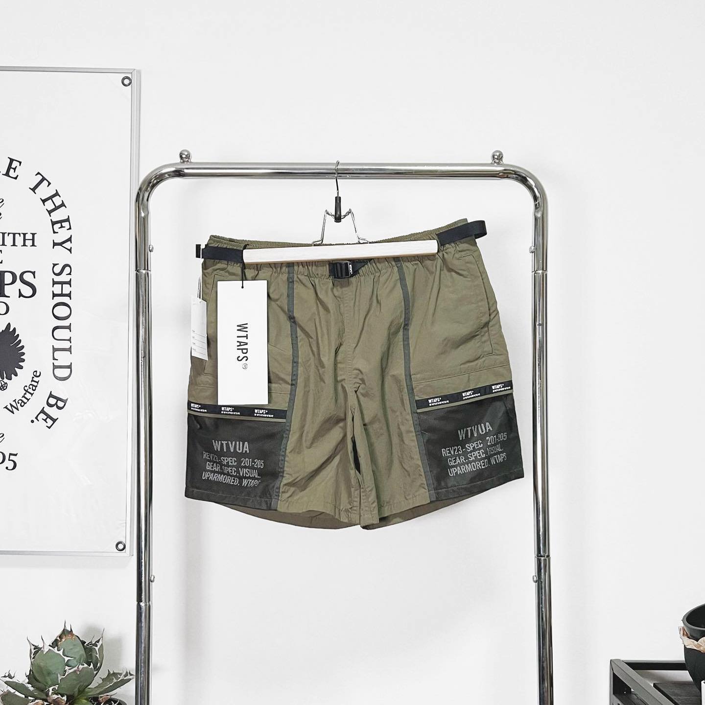 限定15％OFFLサイズ WTAPS TRACKS SHORTS NYLON.TUSSAH ショートパンツ