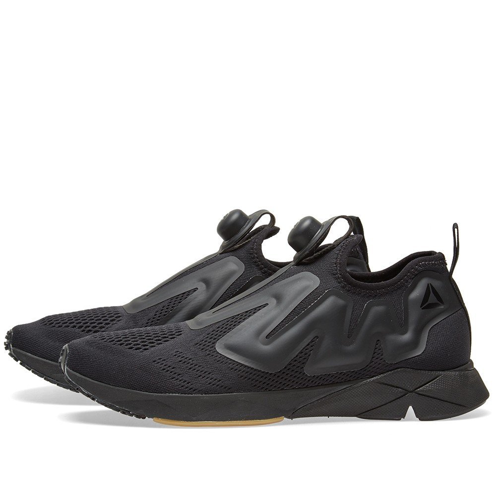 感恩節特價 Reebok Pump Supreme Engine 全黑 Vetements 平民 余文樂9.5 12