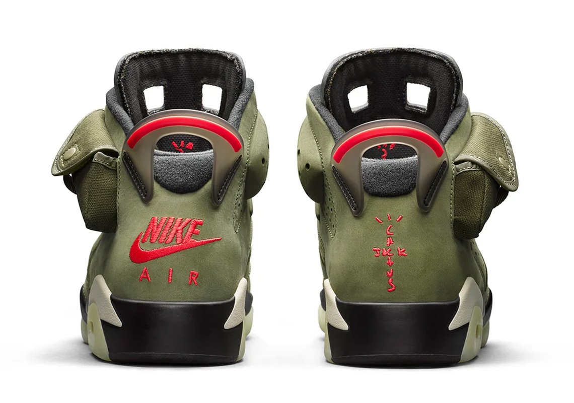 現貨+代購- Travis Scott x Air Jordan 6 軍綠CN1084-200 | Yahoo奇摩拍賣