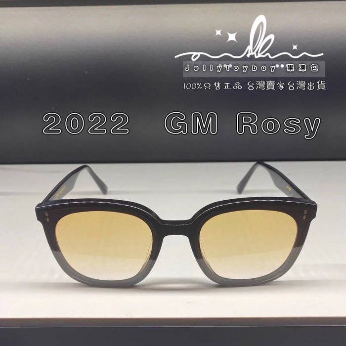 2022款韓國潮牌全新正品gentle monster ROSY 01 黑色方圓型框GM Flatba