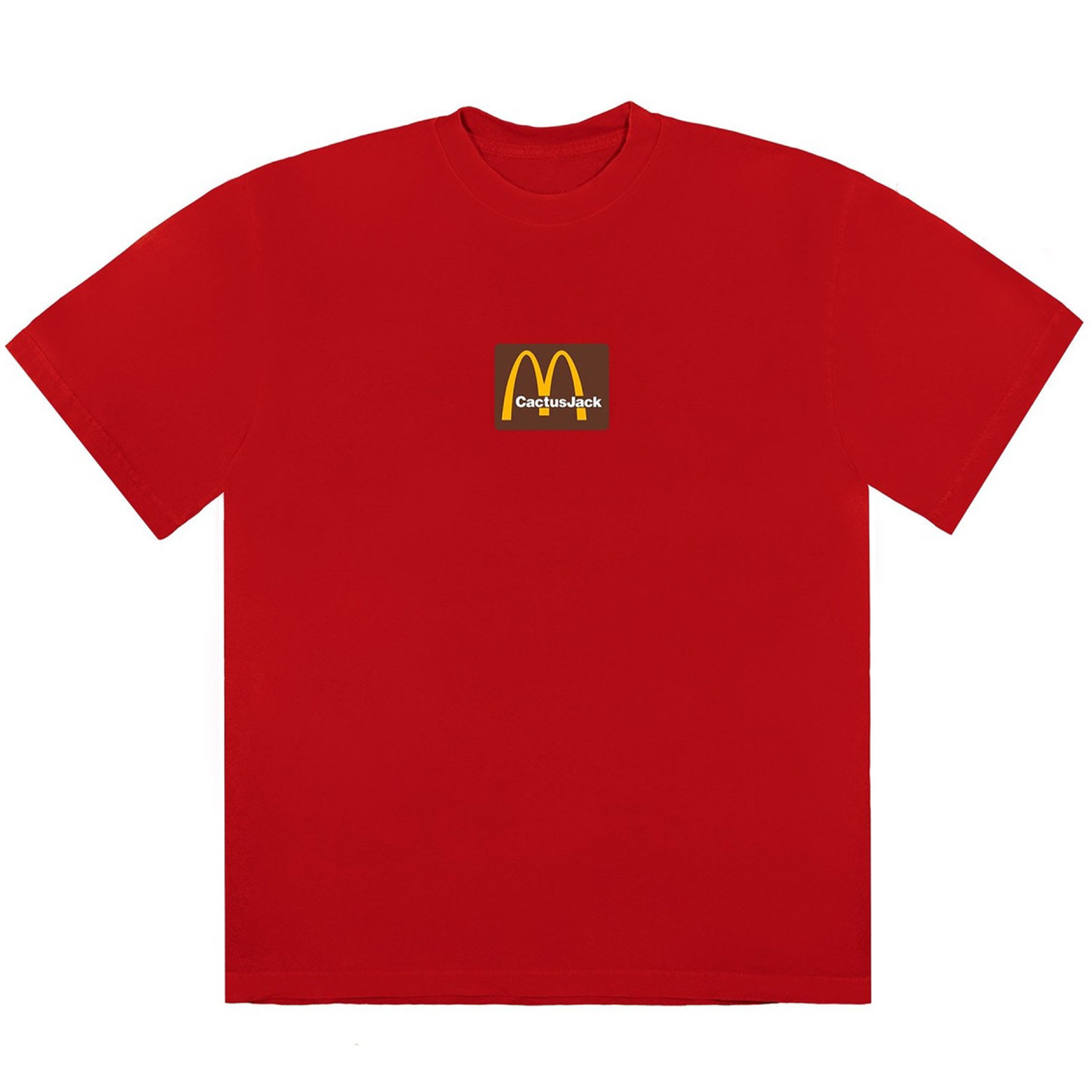 AYW】TRAVIS SCOTT CACTUS JACK MCDONALD'S SESAME T-SHIRT 短袖上衣