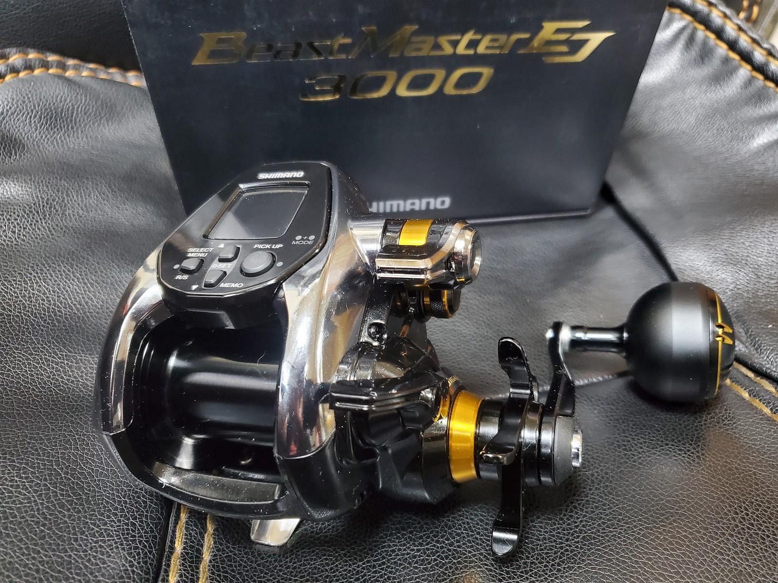 釣魚 現貨 21 日本 SHIMANO BM 3000EJ BeastMaster 中文 電動鐵板 電動捲線器 船釣