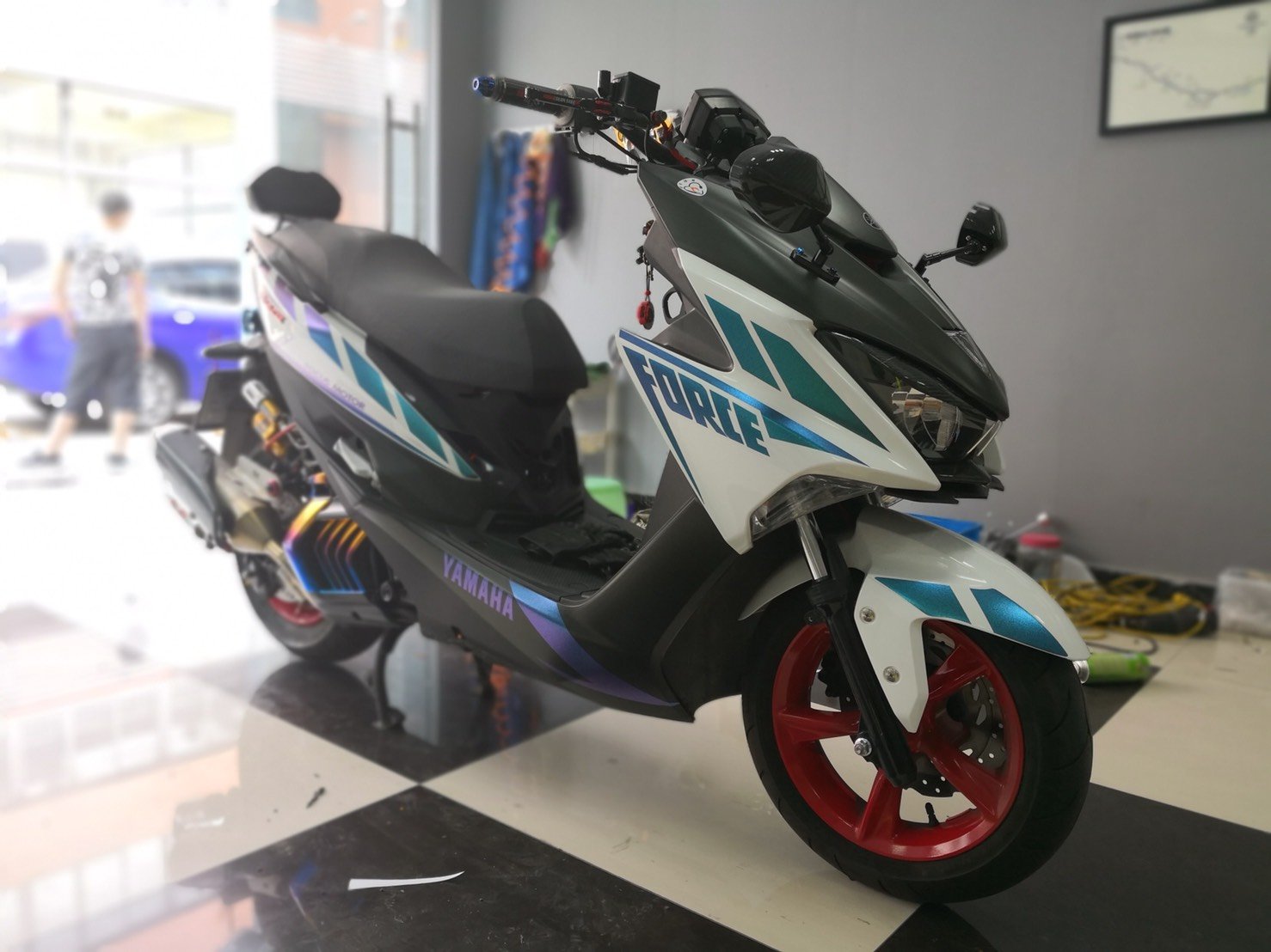 FORCE 全車彩貼 (X-MAX SMAX155  勁戰五代 LIMI115 CYGUNSX MT-03 R3 R15