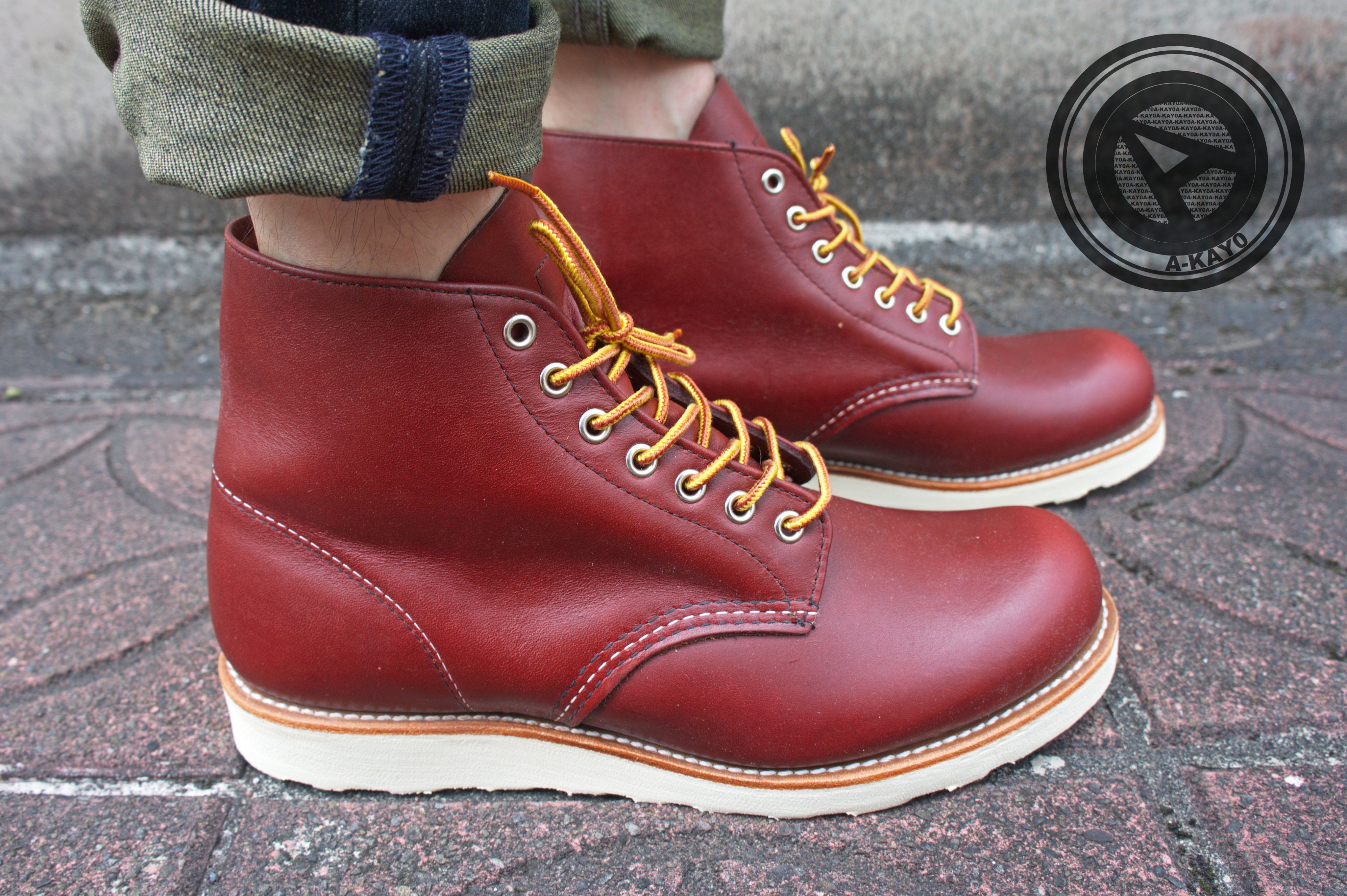 A-KAY0】RED WING 9105 CLASSIC ROUND 皮革圓頭美國製酒紅| Yahoo奇摩拍賣