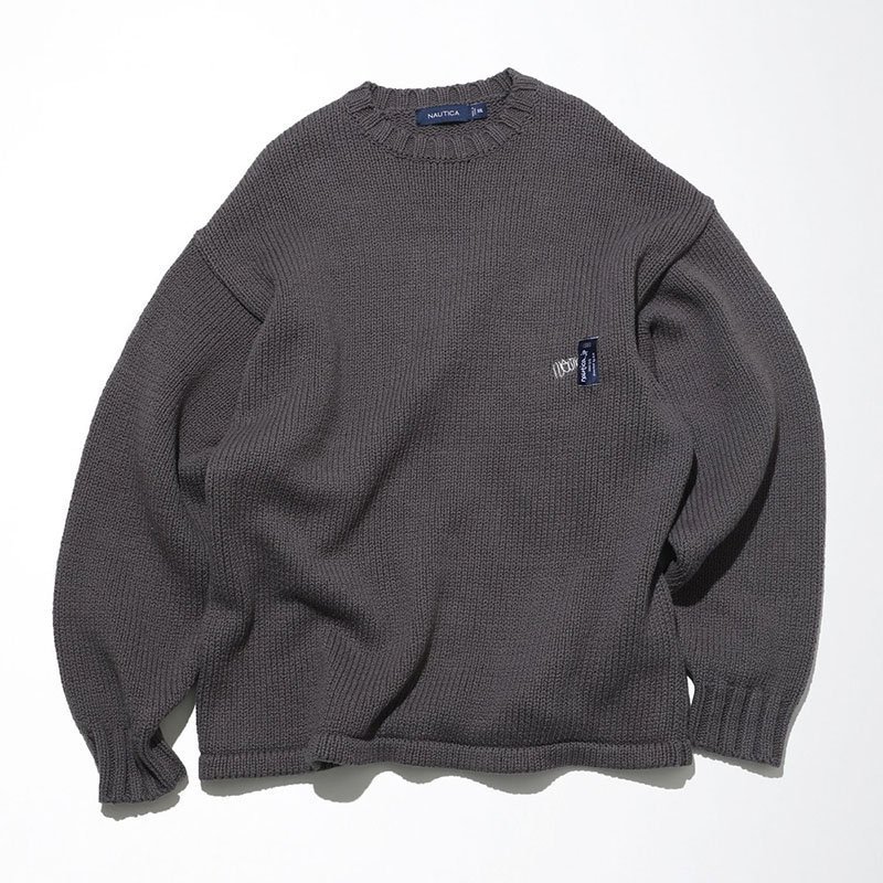 熱賣精選】現貨Nautica Japan stacks TOO HEAVY Cotton Sweater毛衣