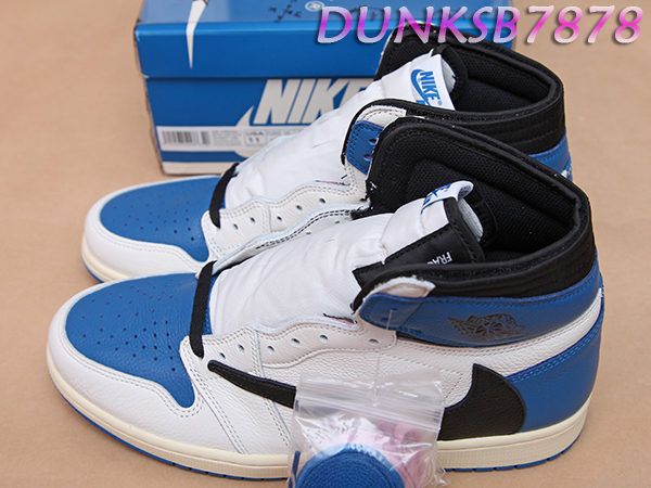 NIKE AIR JORDAN 1 HI TRAVIS SCOTT FRAGMENT 倒勾 閃電 DH3227-105