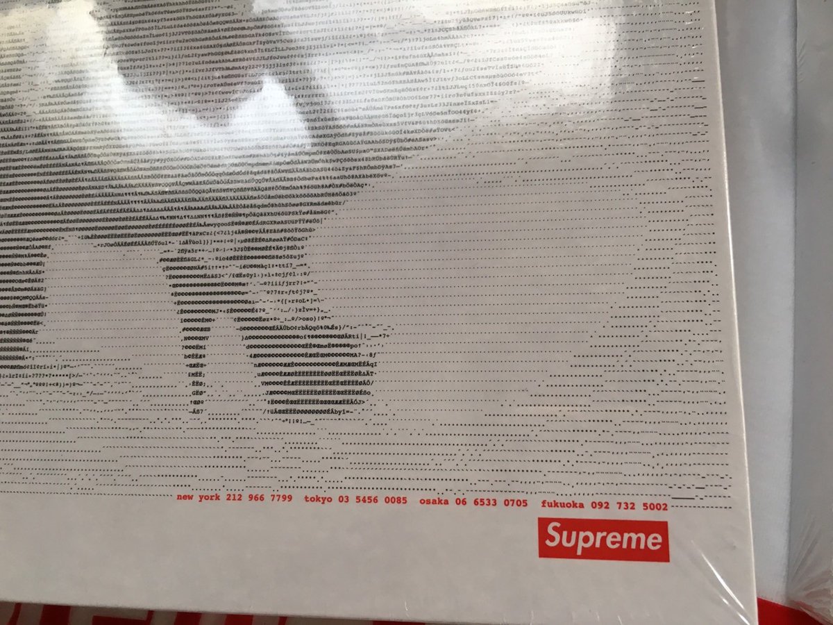 超搶手】全新正品2017 SS Supreme Digi Jigsaw Puzzle 裸女擺飾拼圖500