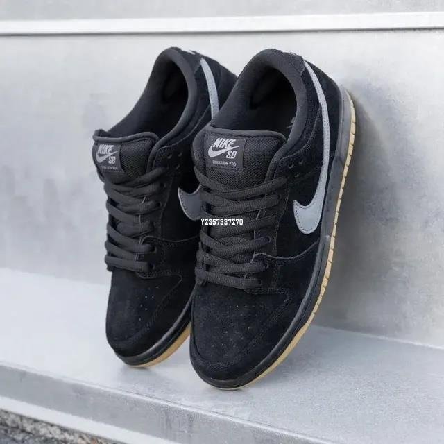 Nike SB Dunk Low Pro Fog 黑色黑生膠休閑滑板鞋BQ6817-010 男鞋