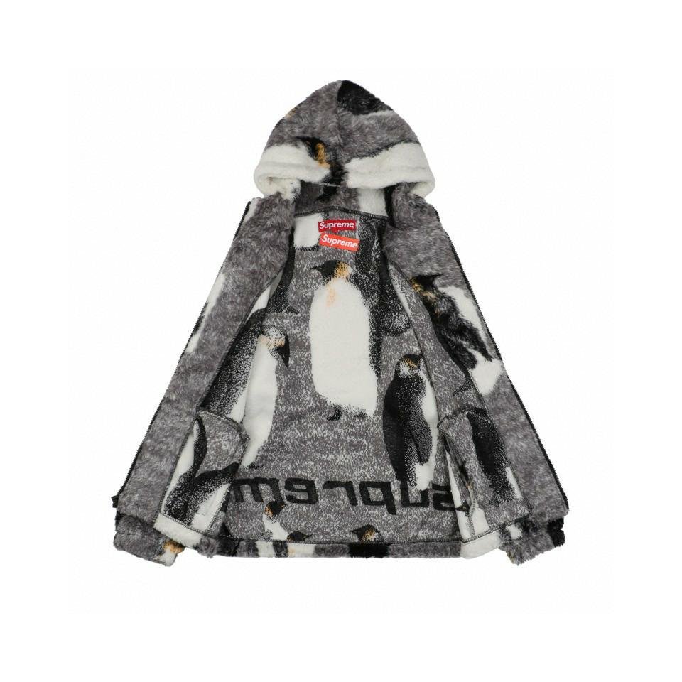 Supreme 20Fw Penguins Hooded Fleece企鵝搖粒絨夾克外套| Yahoo奇摩拍賣