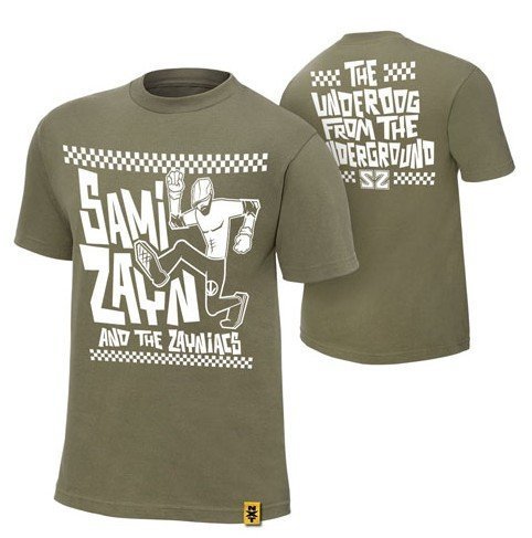 ☆阿Su倉庫☆WWE摔角 Sami Zayn Underdog From The Underground T-Shirt