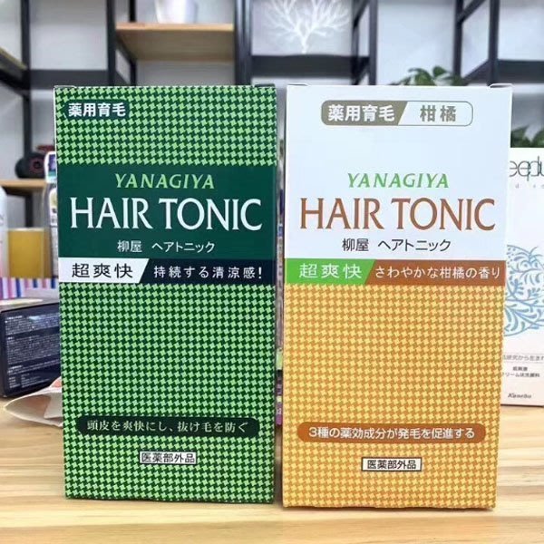 【柒悅城】日本柳屋YANAGIYA HAIR TONIC 生髮液 髮根營養液 育髮防脫柳屋營養液240ml