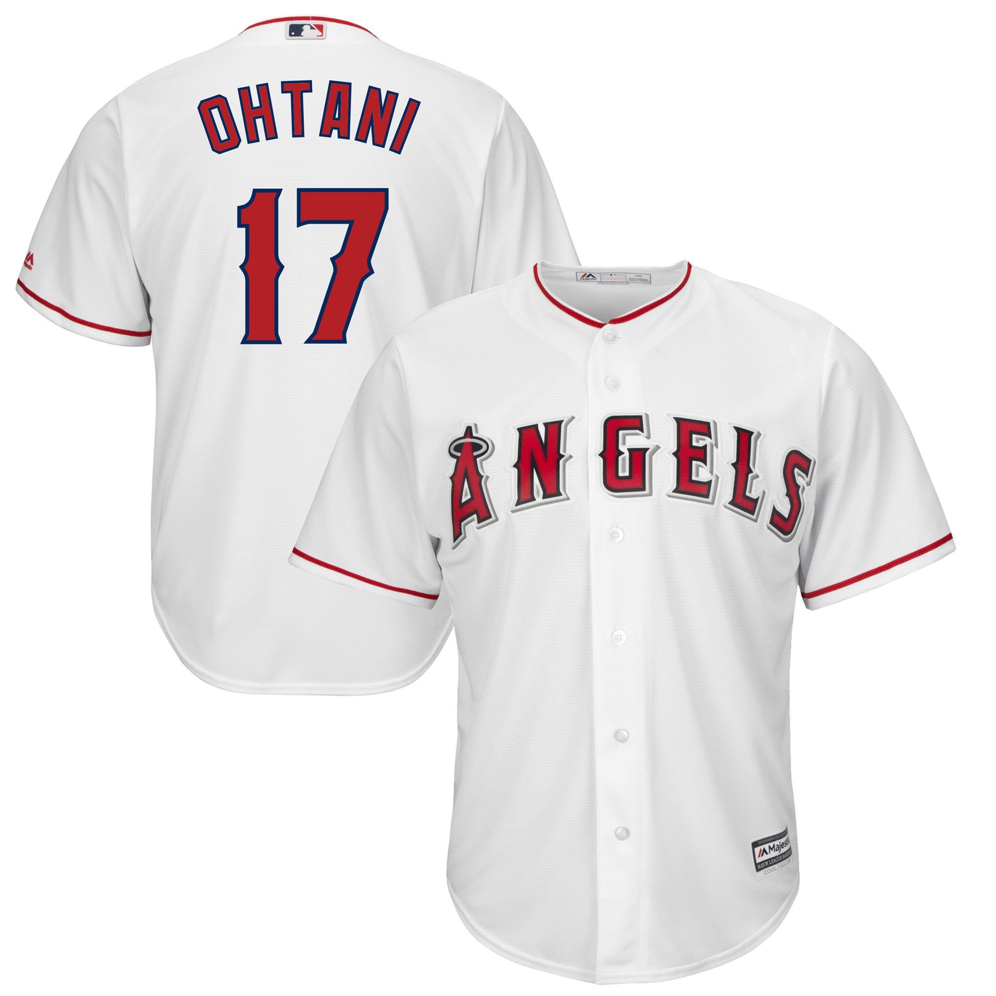 大谷翔平 Shohei Ohtani Majestic Cool Base Player Jersey