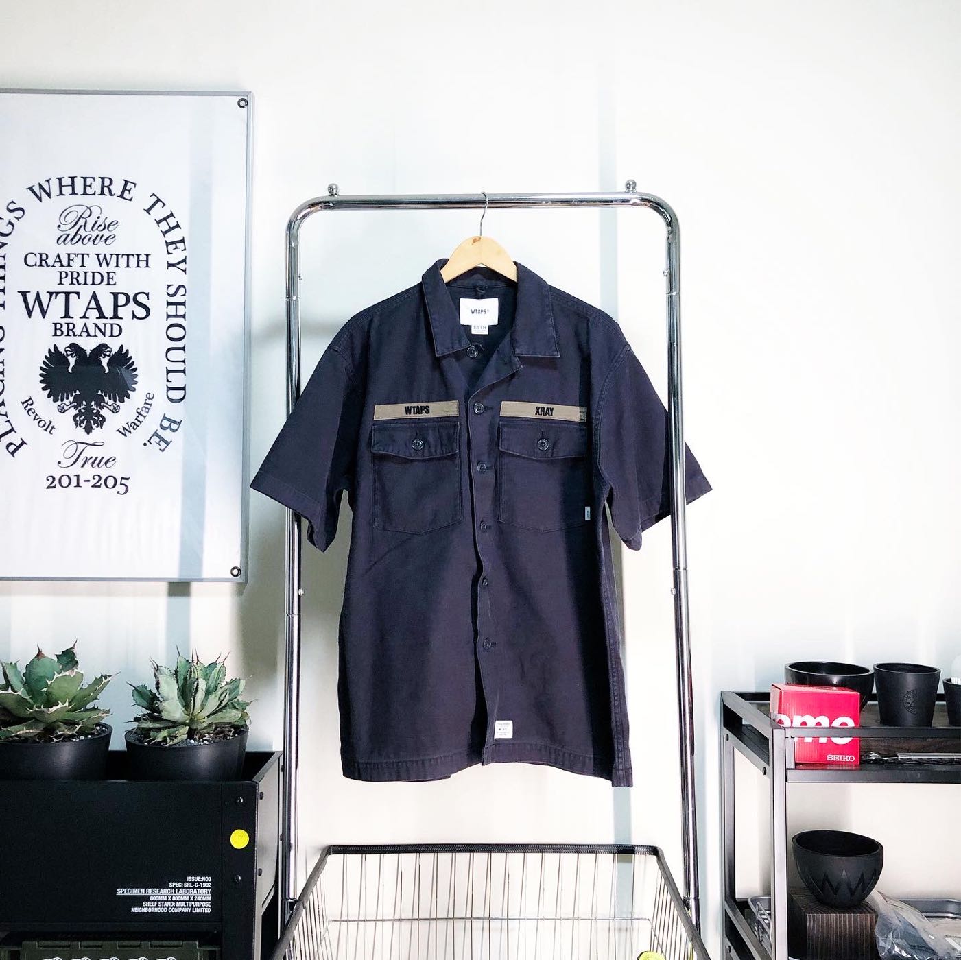 希望商店】【✓寄賣商品】WTAPS BUDS SS 18SS 兩袋短袖水洗軍衫| Yahoo